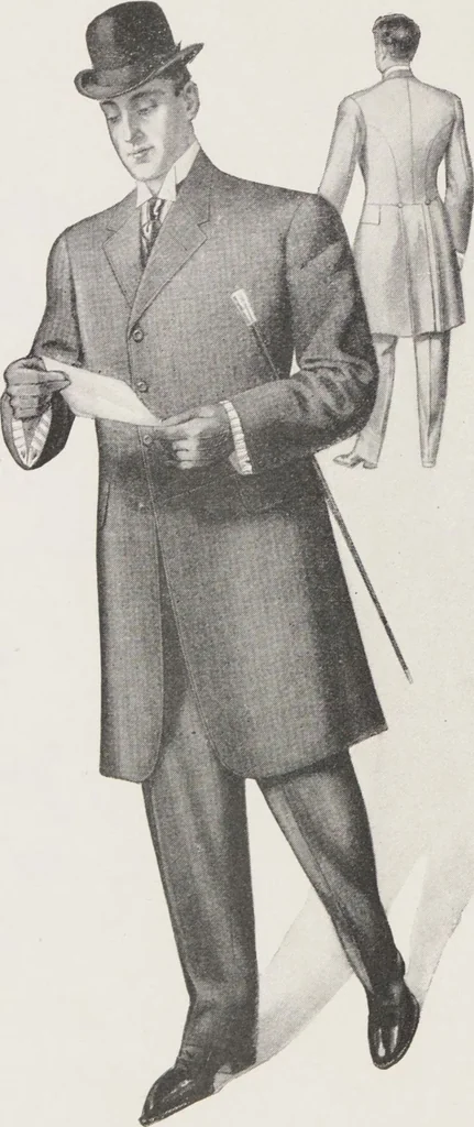 An illustration from W. J. Mahon's catalogs for men's fashions (Spring & Summer, 1907), 1907, leaf 10