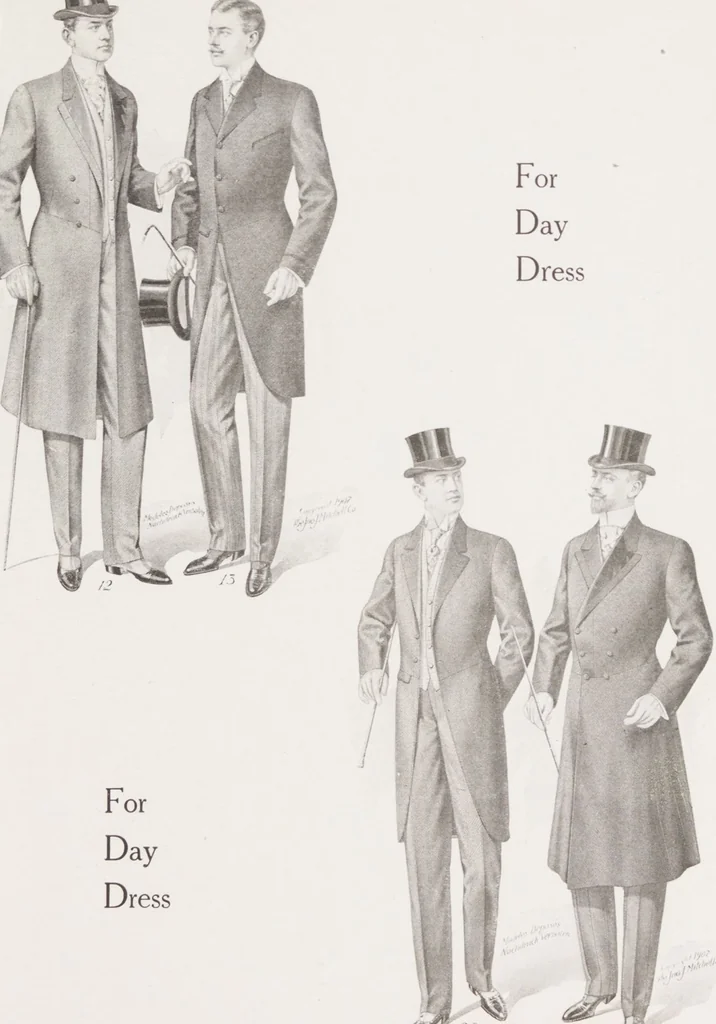 An illustration from W. J. Mahon's catalogs for men's fashions (Spring & Summer, 1907 v.2), 1907, leaf 9