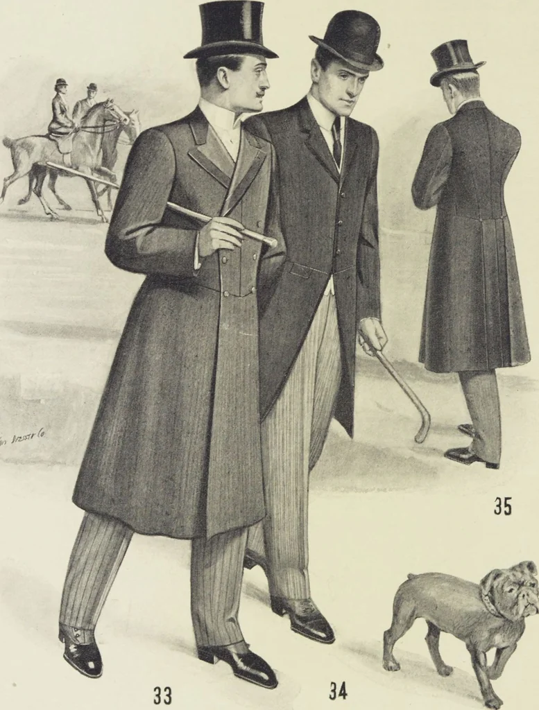 An illustration from W. J. Mahon's catalogs for men's fashions (Spring & Summer, 1907 v.3), 1907, leaf 10