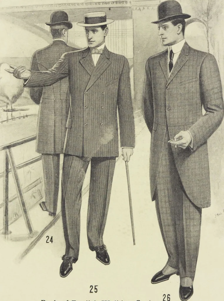 An illustration from W. J. Mahon's catalogs for men's fashions (Spring & Summer, 1907 v.3), 1907, leaf 4
