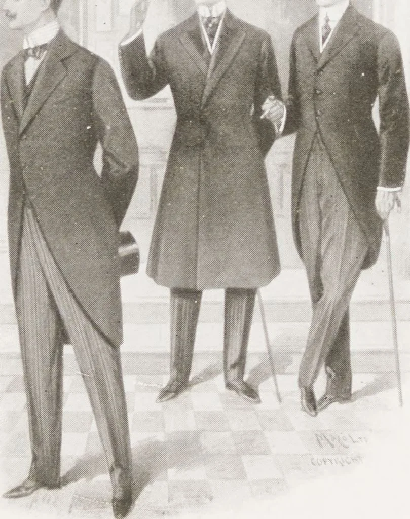 An illustration from W. J. Mahon's catalogs for men's fashions (Fall & Winter, 1910-11), 1910, leaf 5