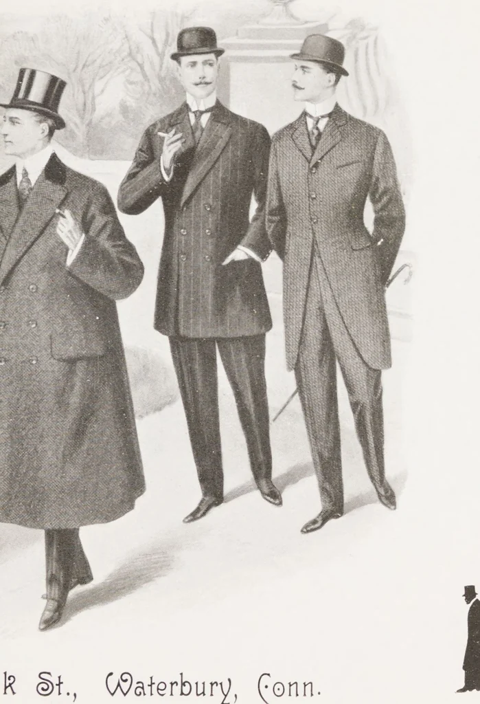 An illustration from W. J. Mahon's catalogs for men's fashions (Fall & Winter, 1910-11), 1910, leaf 7