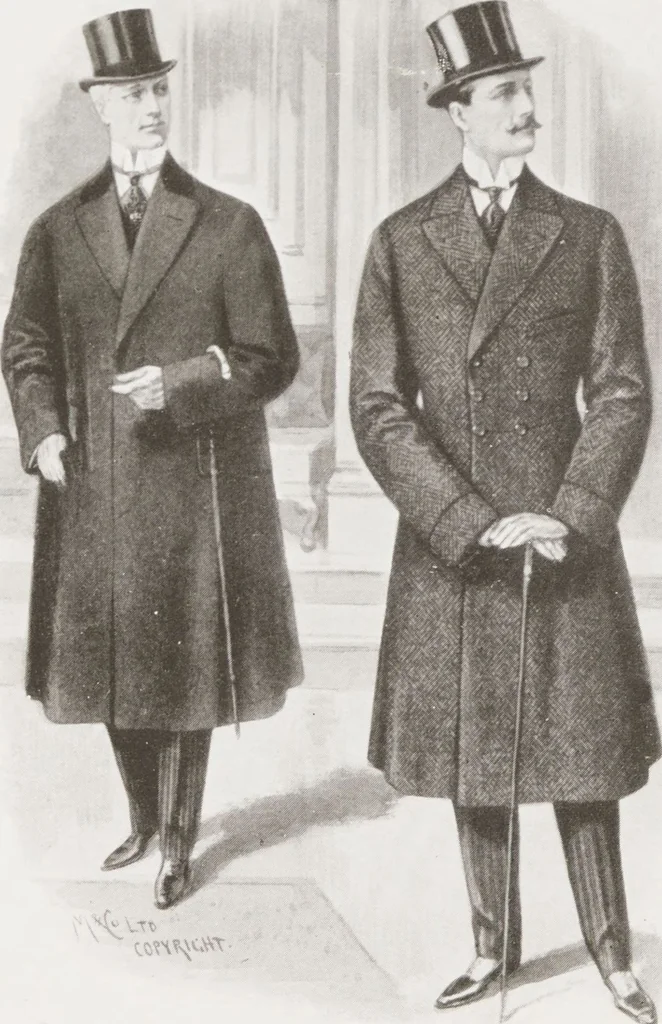 An illustration from W. J. Mahon's catalogs for men's fashions (Fall & Winter, 1910-11), 1910, leaf 8