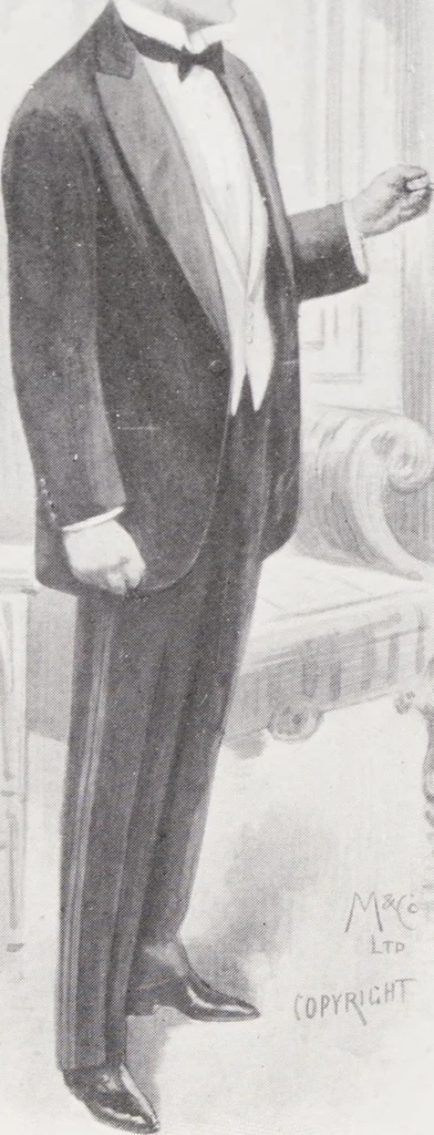 An illustration from W. J. Mahon's catalogs for men's fashions (Spring & Summer, 1911), 1911, leaf 6