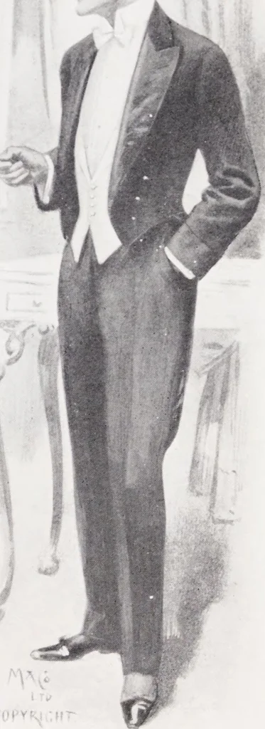 An illustration from W. J. Mahon's catalogs for men's fashions (Spring & Summer, 1911), 1911, leaf 7