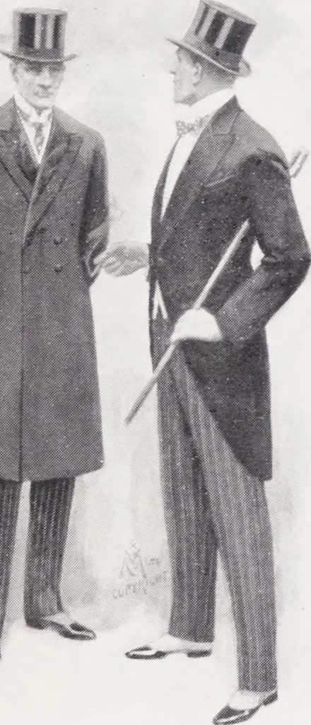 An illustration from W. J. Mahon's catalogs for men's fashions (Spring & Summer, 1911), 1911, leaf 7