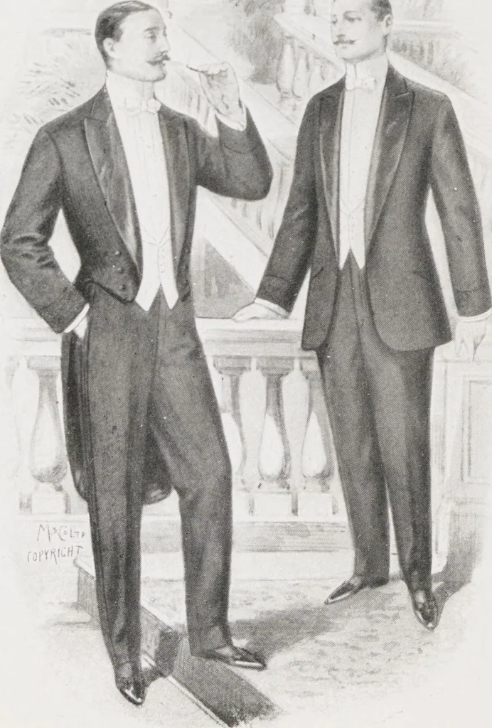 An illustration from W. J. Mahon's catalogs for men's fashions (Spring & Summer, 1911 v.2), 1911, leaf 10
