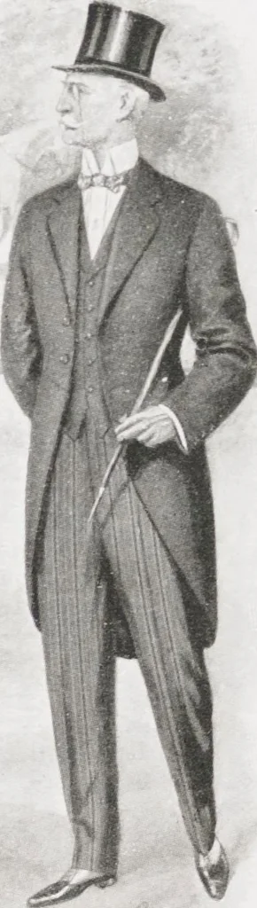 An illustration from W. J. Mahon's catalogs for men's fashions (Spring & Summer, 1911 v.2), 1911, leaf 7