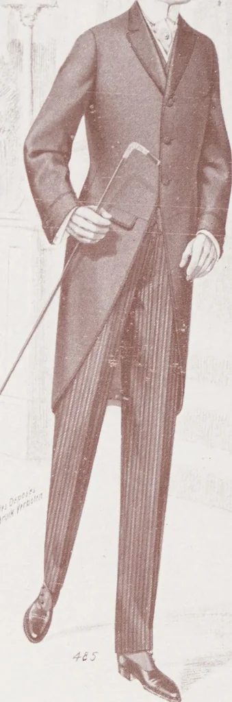 An illustration from W. J. Mahon's catalogs for men's fashions (Fall & Winter, 1912-13), 1912, leaf 10