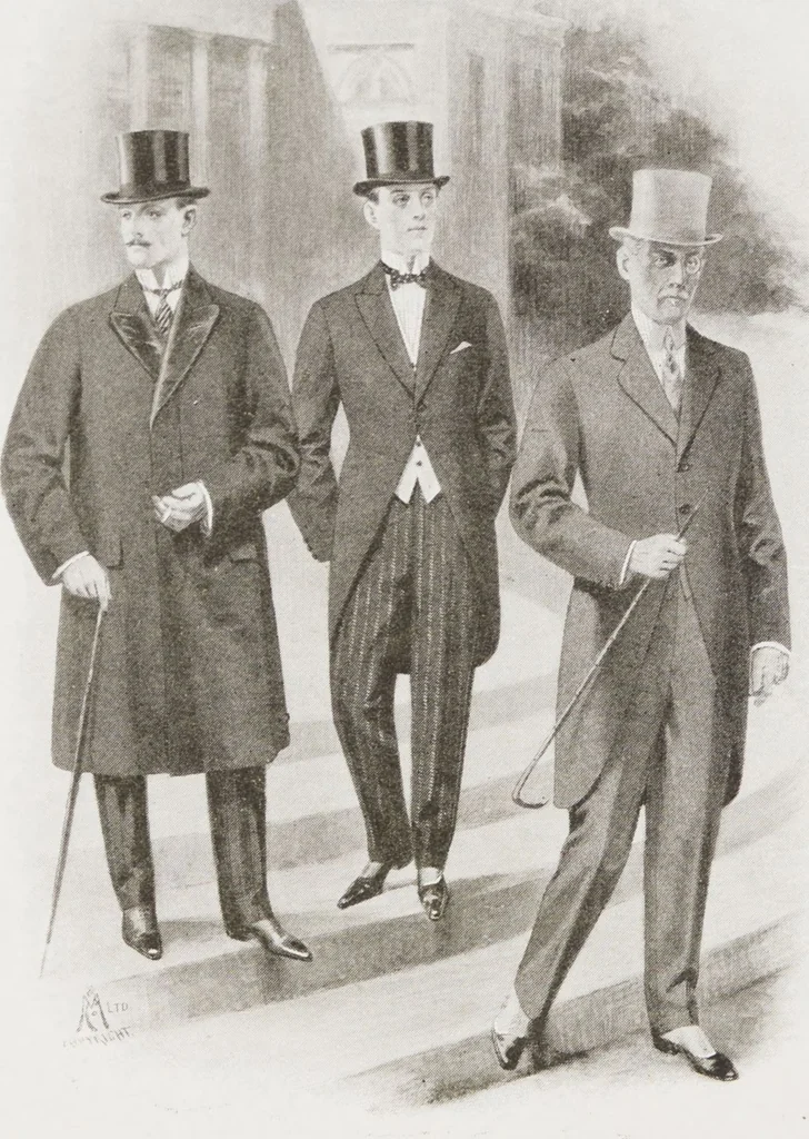 An illustration from W. J. Mahon's catalogs for men's fashions (Spring & Summer, 1912), 1912, leaf 4