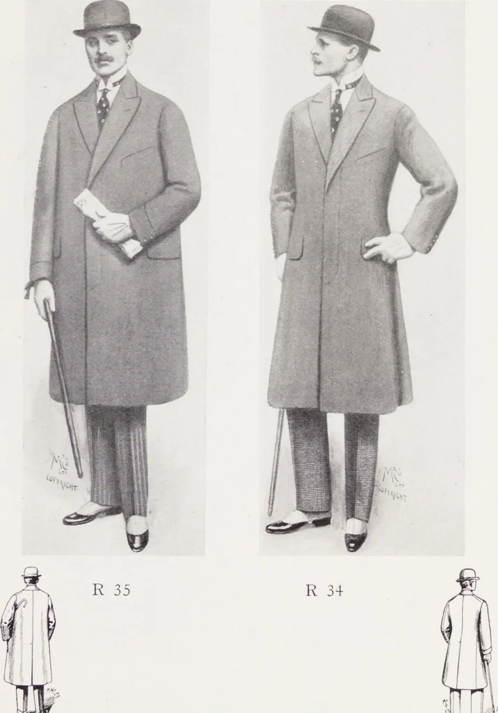 An illustration from W. J. Mahon's catalogs for men's fashions (Spring & Summer, 1921), 1921, leaf 13