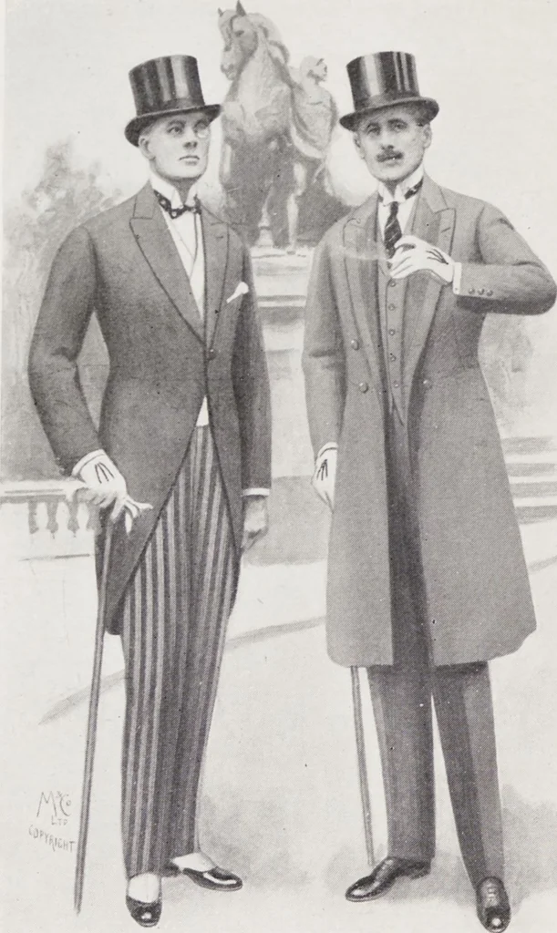 An illustration from W. J. Mahon's catalogs for men's fashions (Spring & Summer, 1921), 1921, leaf 4