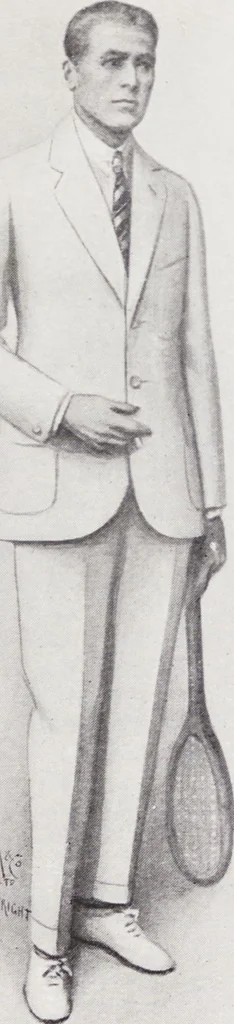 An illustration from W. J. Mahon's catalogs for men's fashions (Spring & Summer, 1921), 1921, leaf 9