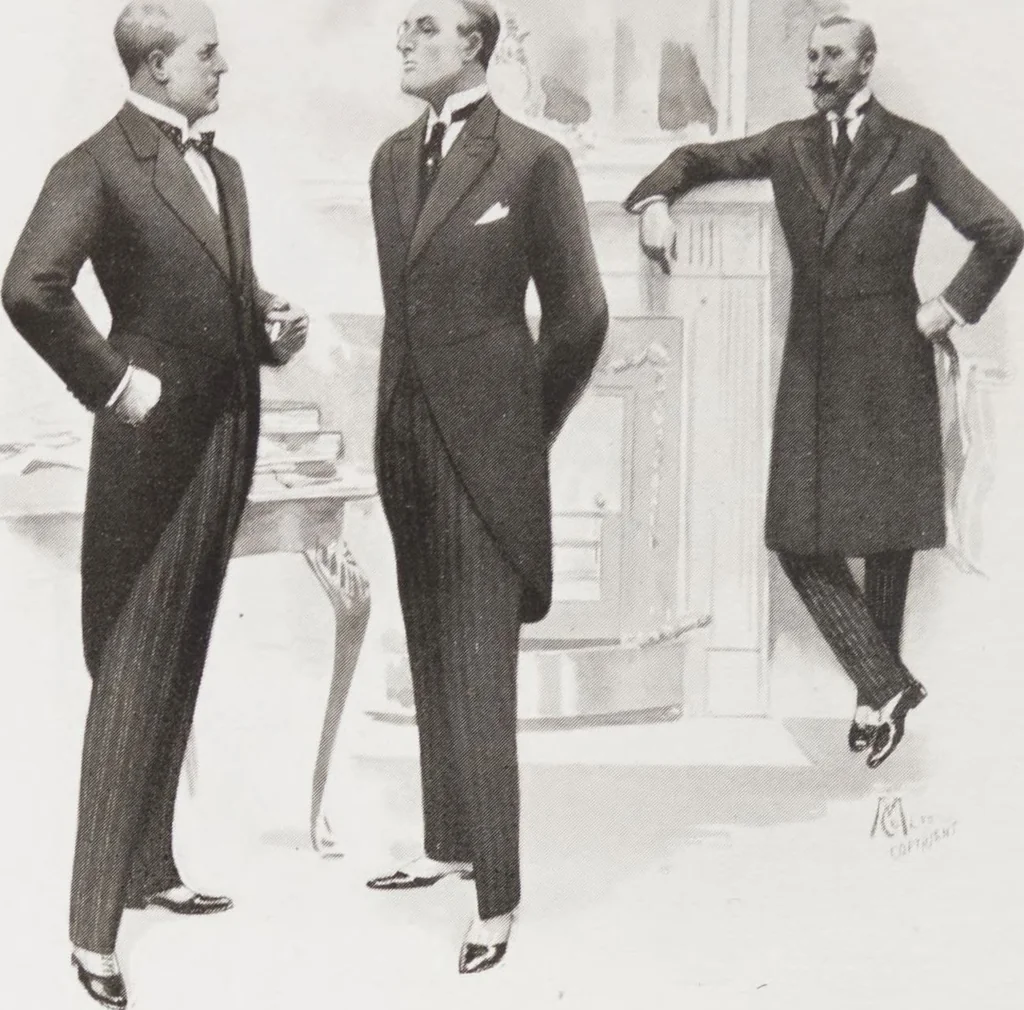 An illustration from W. J. Mahon's catalogs for men's fashions (1925), 1925, leaf 4