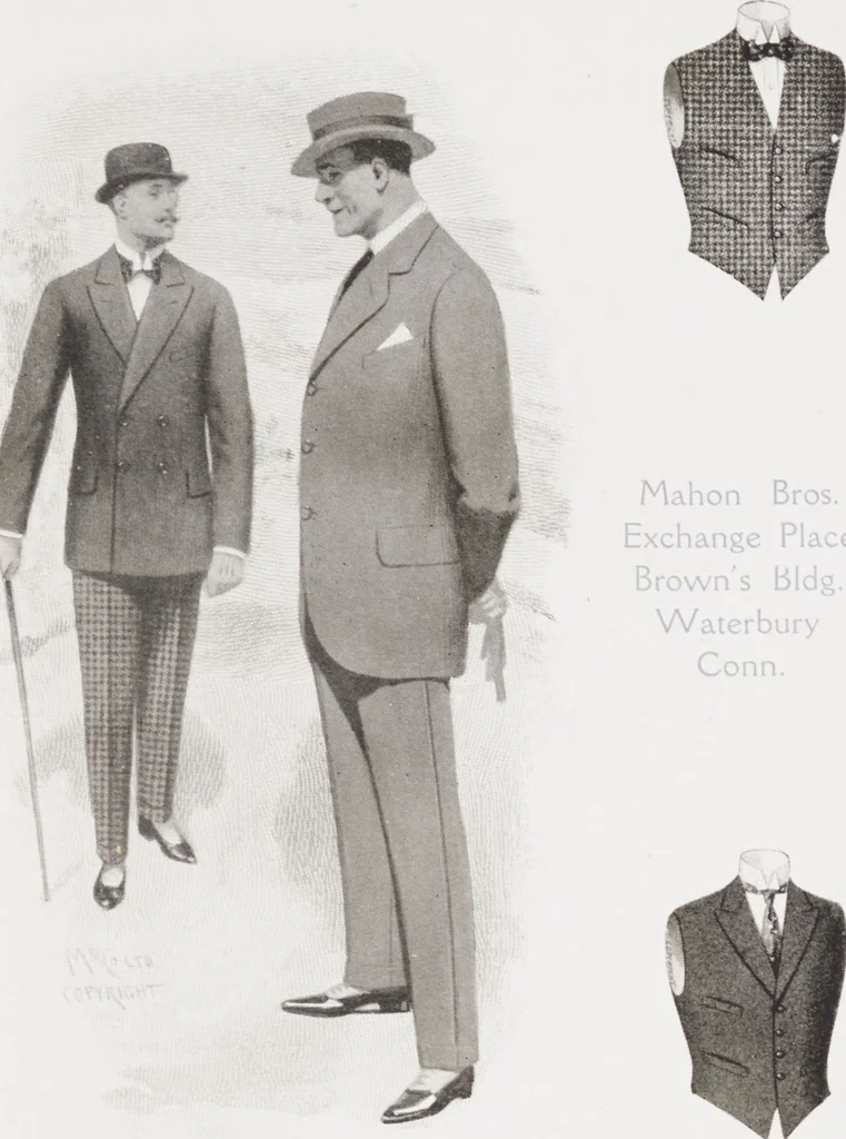 An illustration from W. J. Mahon's catalogs for men's fashions (1925), 1925, leaf 5