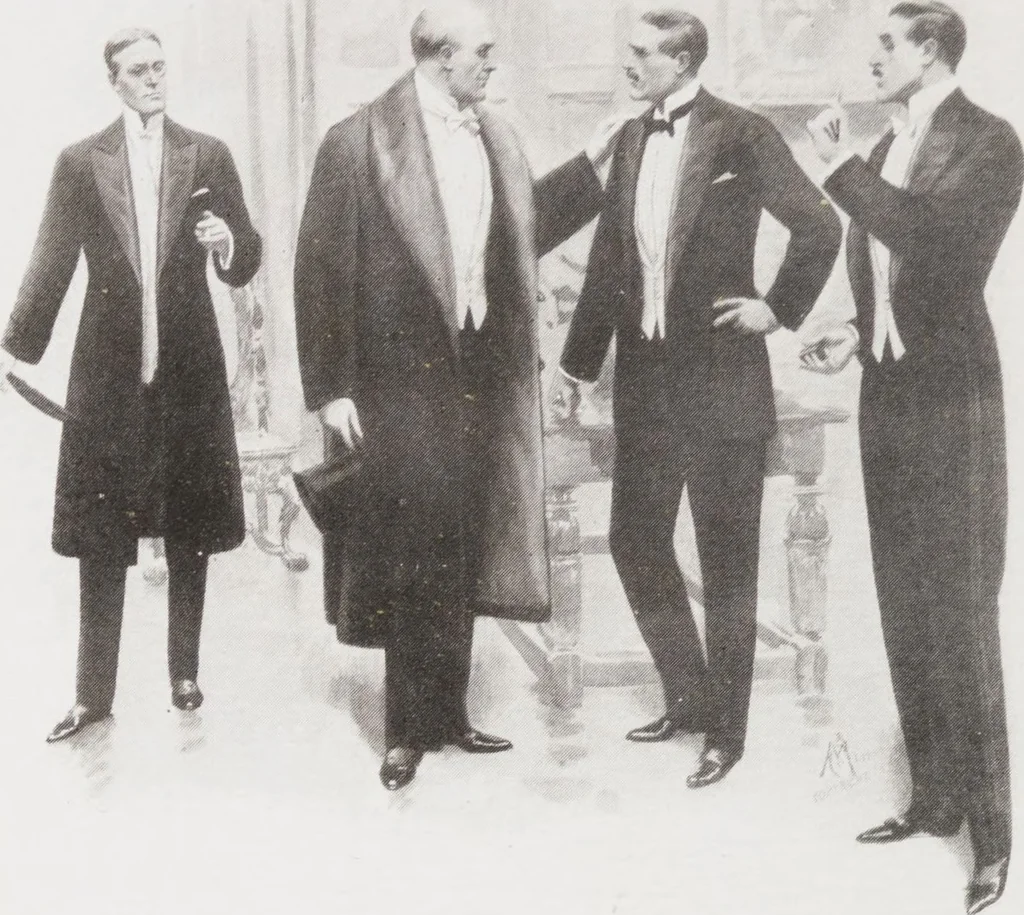 An illustration from W. J. Mahon's catalogs for men's fashions (1925), 1925, leaf 8