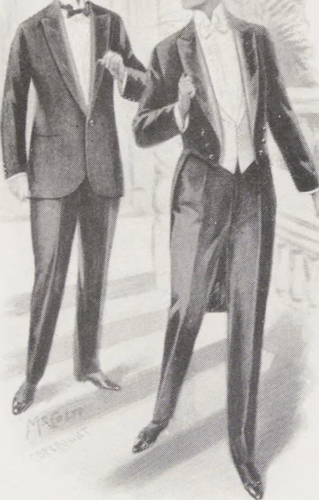 An illustration from W. J. Mahon's catalogs for men's fashions (Spring & Summer, 1925), 1925, leaf 4
