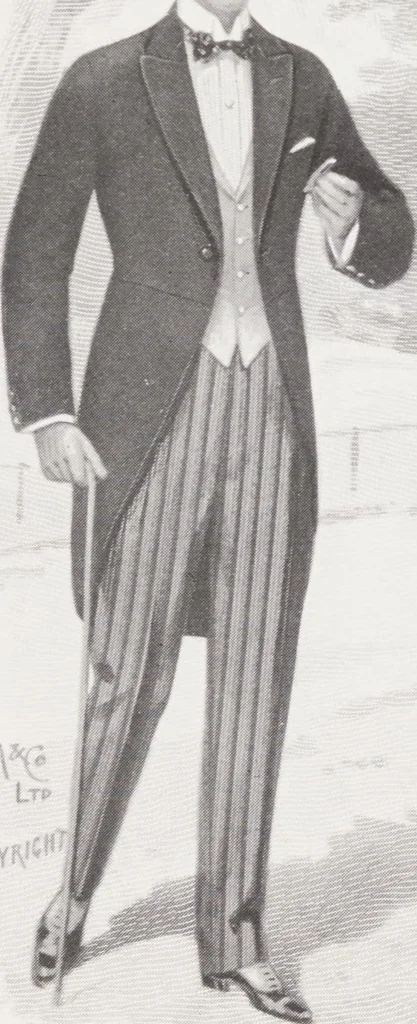 An illustration from W. J. Mahon's catalogs for men's fashions (Spring & Summer, 1925), 1925, leaf 5