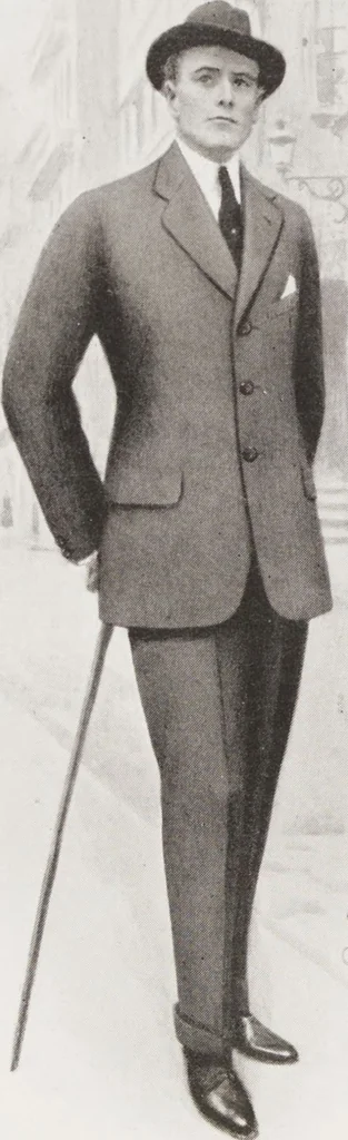 An illustration from W. J. Mahon's catalogs for men's fashions (1930), 1930, leaf 4
