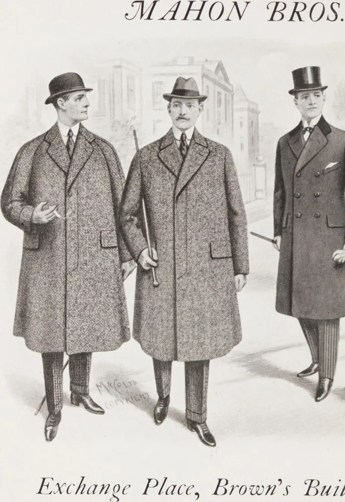 An illustration from W. J. Mahon's catalogs for men's fashions (1930), 1930, leaf 6