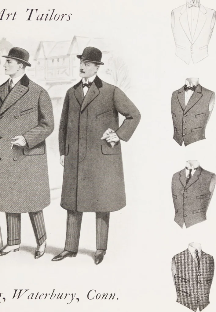 An illustration from W. J. Mahon's catalogs for men's fashions (1930), 1930, leaf 7