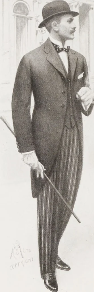 An illustration from W. J. Mahon's catalogs for men's fashions (1930), 1930, leaf 8