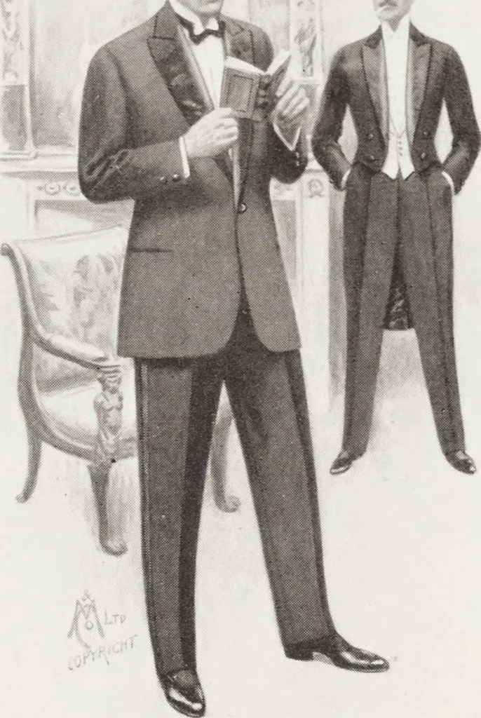 An illustration from W. J. Mahon's catalogs for men's fashions (1930), 1930, leaf 9