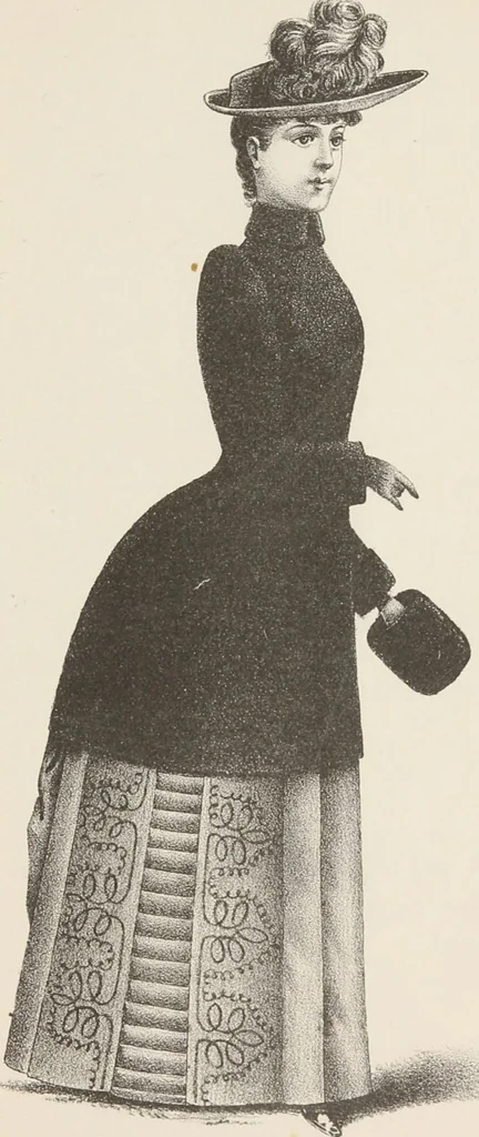 An illustration from Lamson & Hubbard, manufacturers of ladies' furs of every description : wholesale and retail, 1890, leaf 41