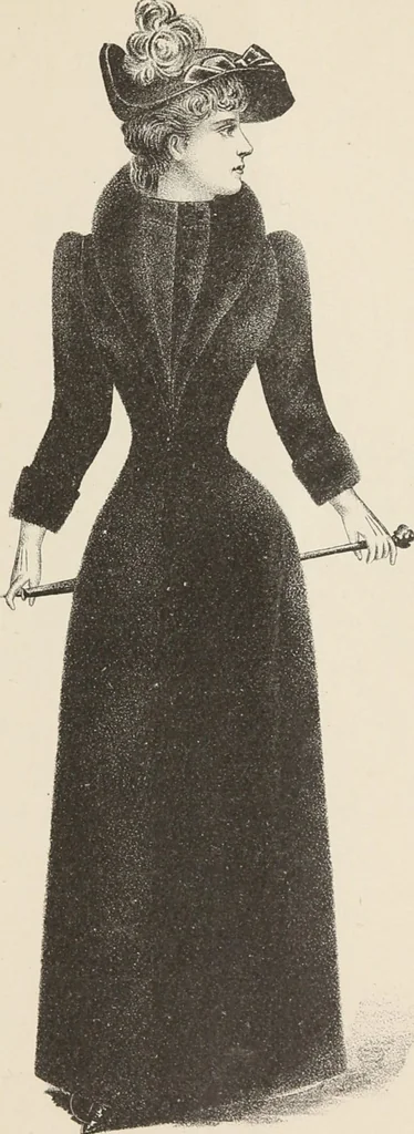 An illustration from Lamson & Hubbard, manufacturers of ladies' furs of every description : wholesale and retail, 1890, leaf 53