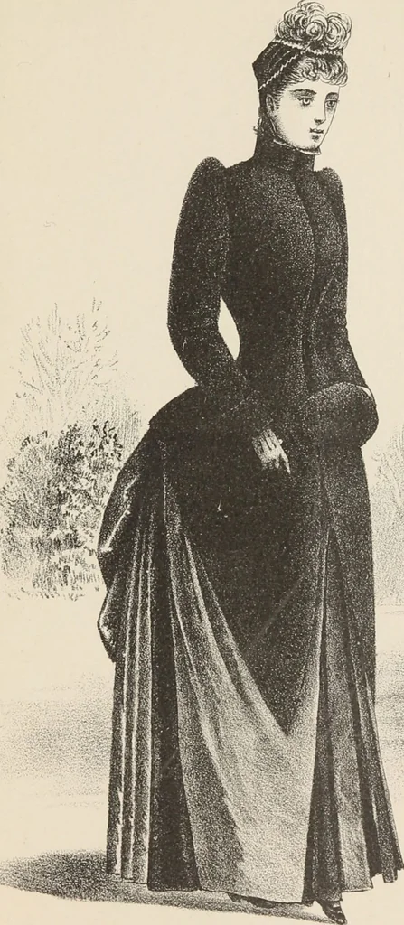 An illustration from Lamson & Hubbard, manufacturers of ladies' furs of every description : wholesale and retail, 1890, leaf 57