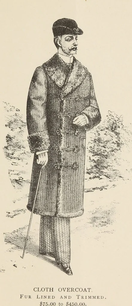 An illustration from Lamson & Hubbard, manufacturers of ladies' furs of every description : wholesale and retail, 1890, leaf 69