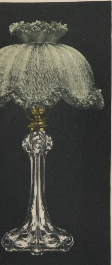 An illustration from Tarif des articles d'eclairage / Compagnie des cristalleries de Baccarat, 1907, leaf 132