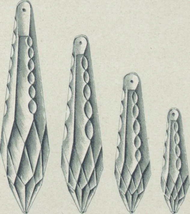 An illustration from Tarif des articles d'eclairage / Compagnie des cristalleries de Baccarat, 1907, leaf 137