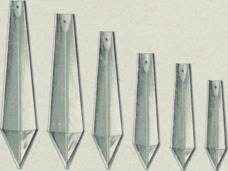 An illustration from Tarif des articles d'eclairage / Compagnie des cristalleries de Baccarat, 1907, leaf 137