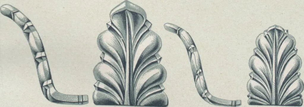 An illustration from Tarif des articles d'eclairage / Compagnie des cristalleries de Baccarat, 1907, leaf 141