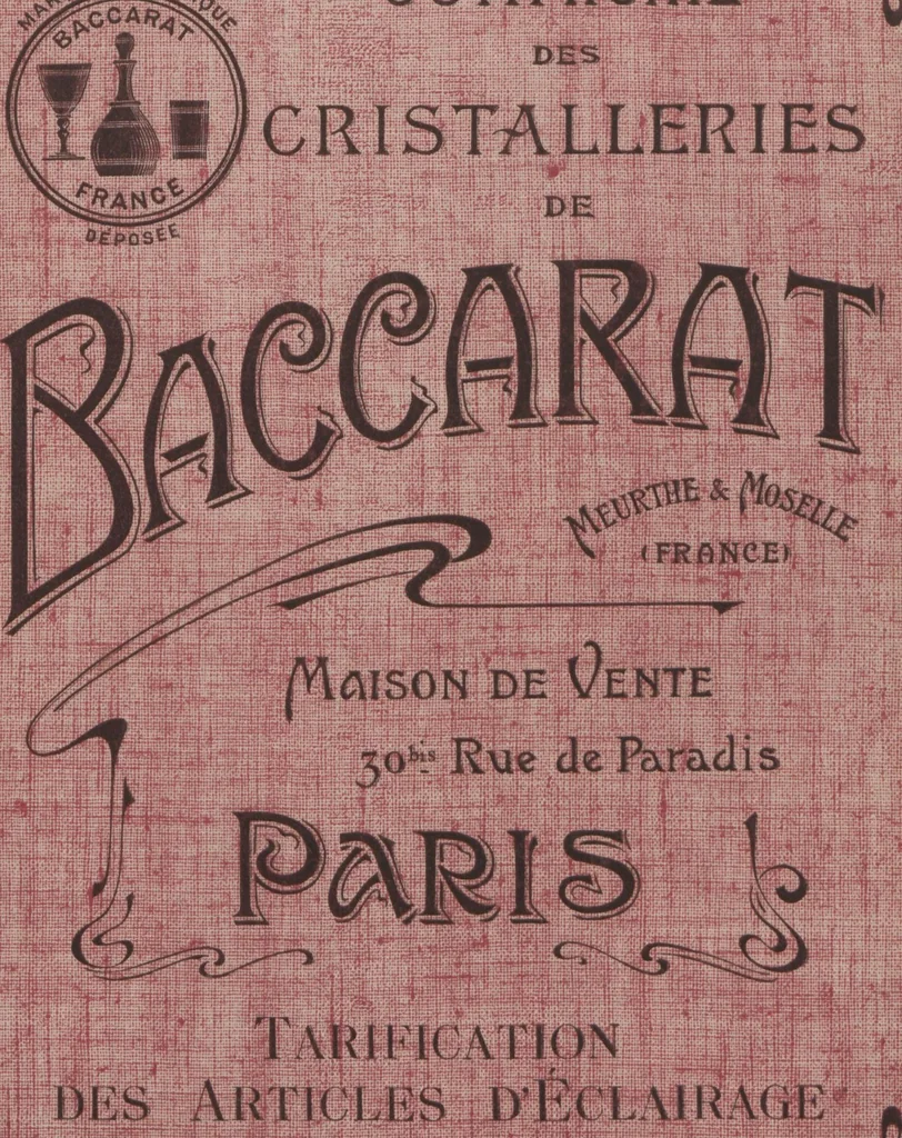 An illustration from Tarif des articles d'eclairage / Compagnie des cristalleries de Baccarat, 1907, leaf 143