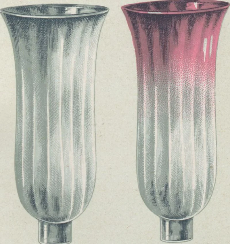 An illustration from Tarif des articles d'eclairage / Compagnie des cristalleries de Baccarat, 1907, leaf 25