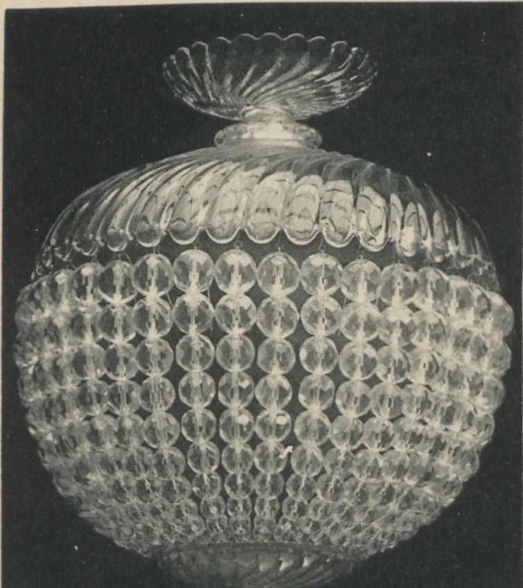An illustration from Tarif des articles d'eclairage / Compagnie des cristalleries de Baccarat, 1907, leaf 96