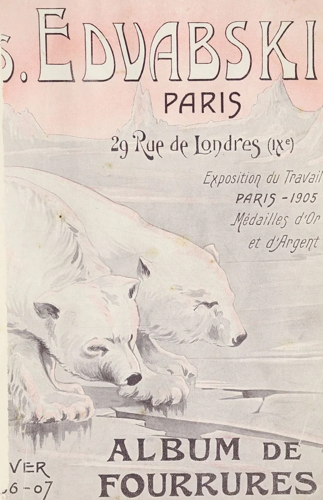 An illustration from Album de fourrures, 1906, leaf 1