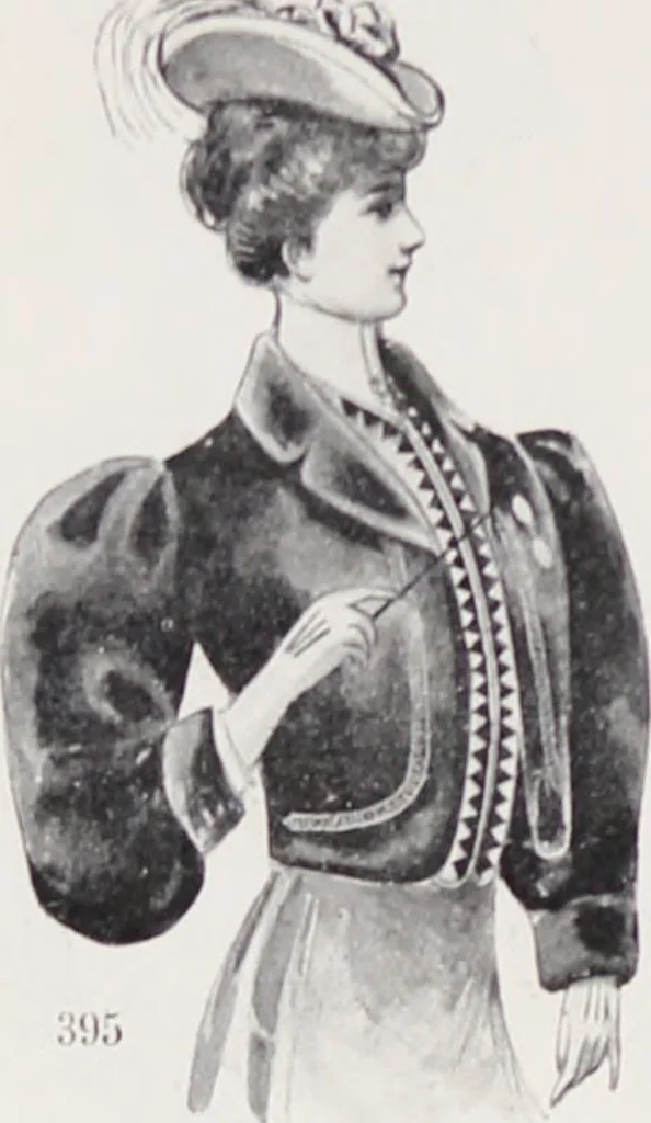 An illustration from Album de fourrures, 1906, leaf 10