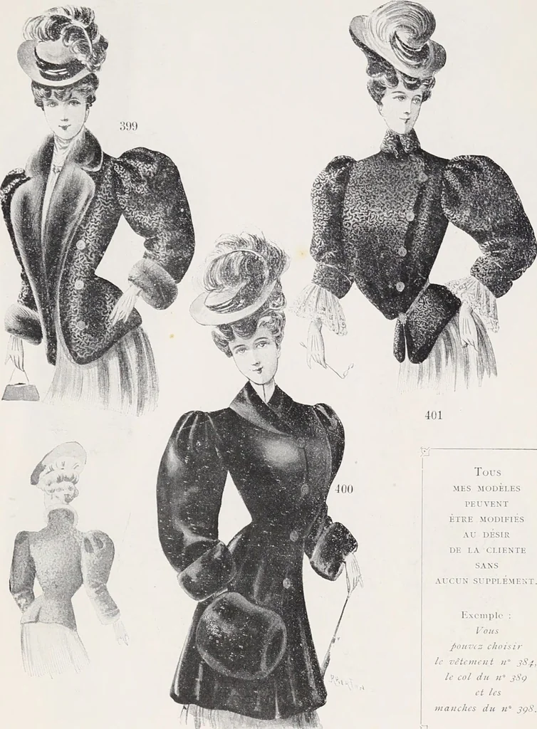 An illustration from Album de fourrures, 1906, leaf 11