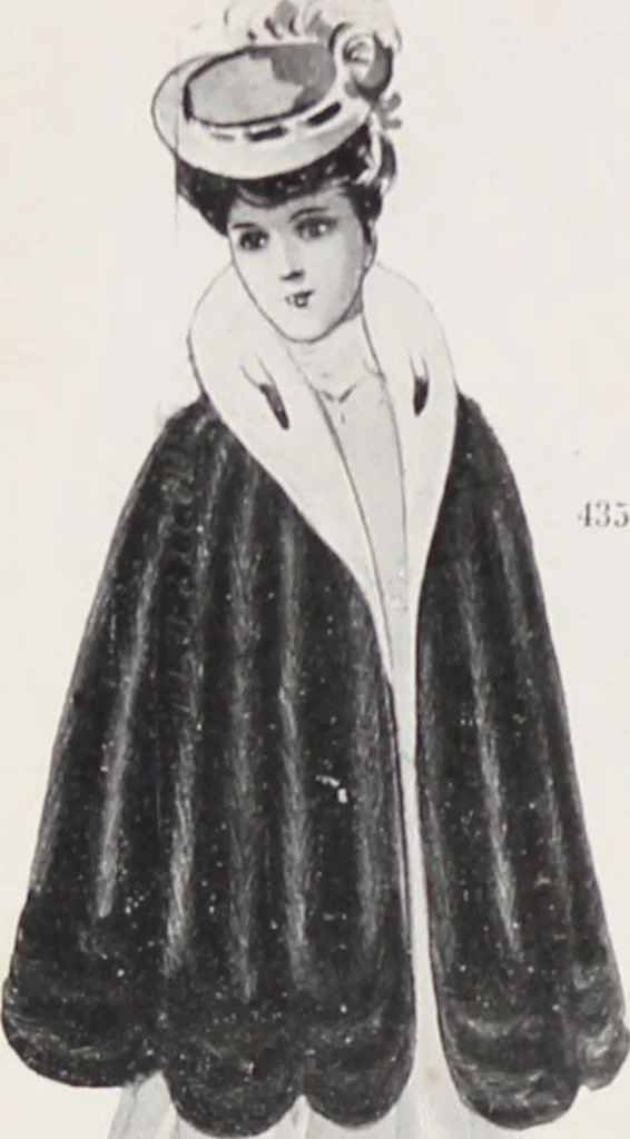 An illustration from Album de fourrures, 1906, leaf 20