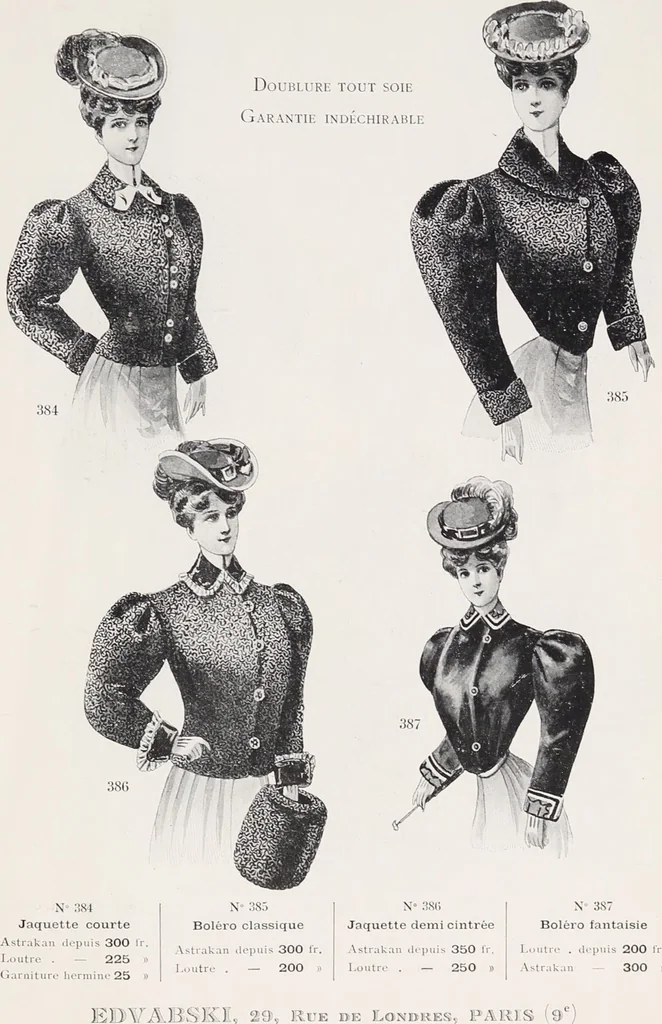 An illustration from Album de fourrures, 1906, leaf 7