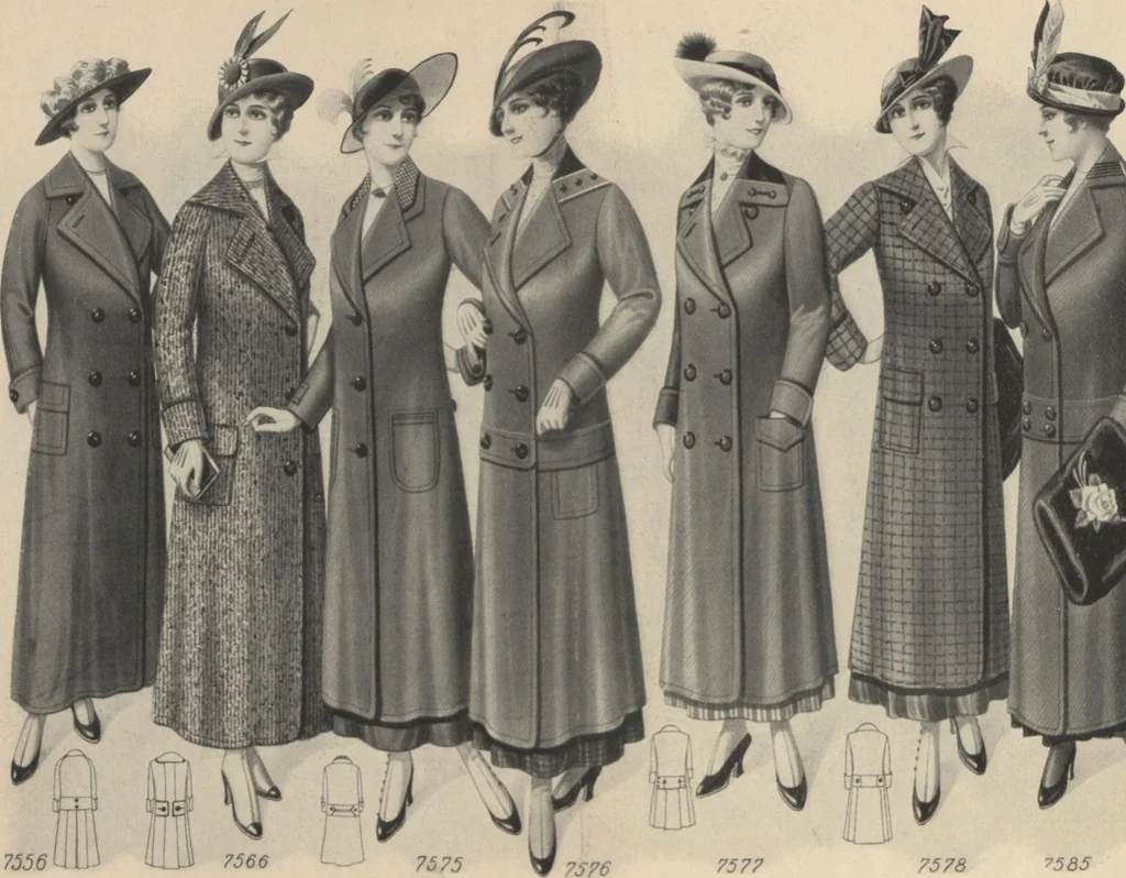 An illustration from Automne et hiver, 1915, 1915, leaf 10
