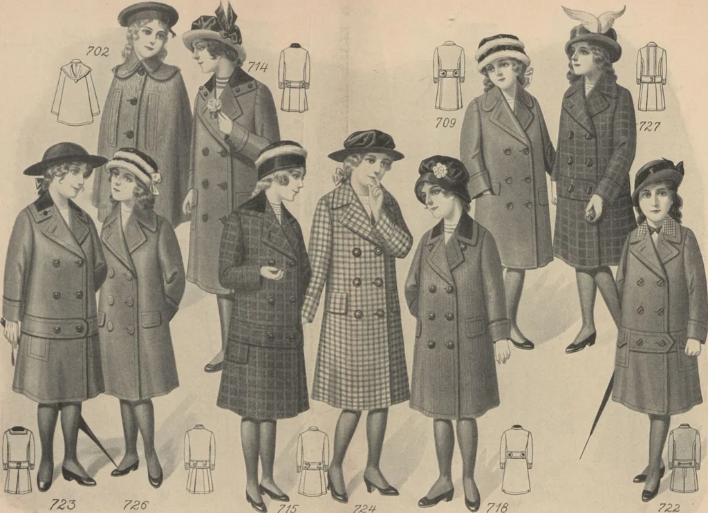 An illustration from Automne et hiver, 1915, 1915, leaf 12