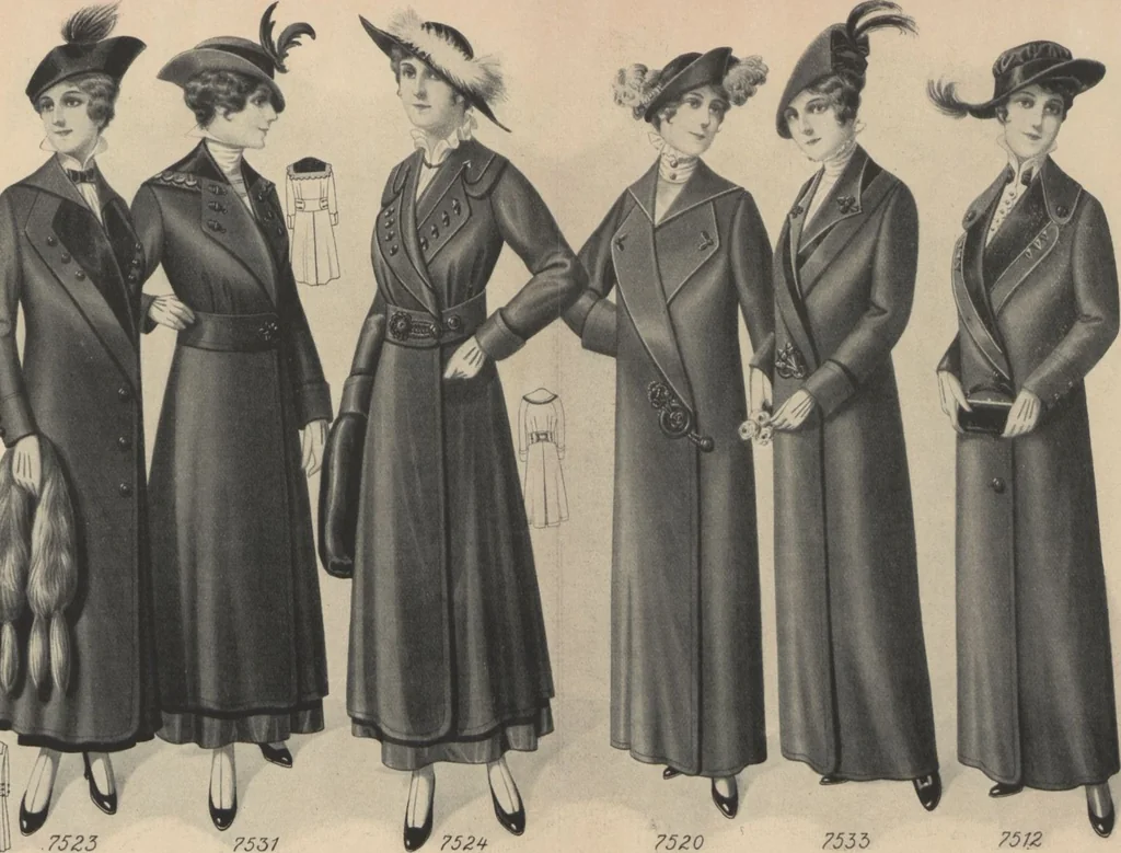 An illustration from Automne et hiver, 1915, 1915, leaf 5