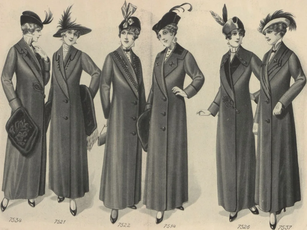 An illustration from Automne et hiver, 1915, 1915, leaf 6