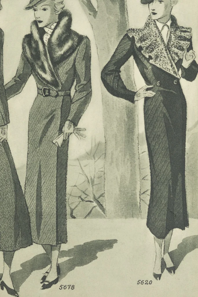An illustration from Saison d'hiver, 1934, 1934, leaf 13