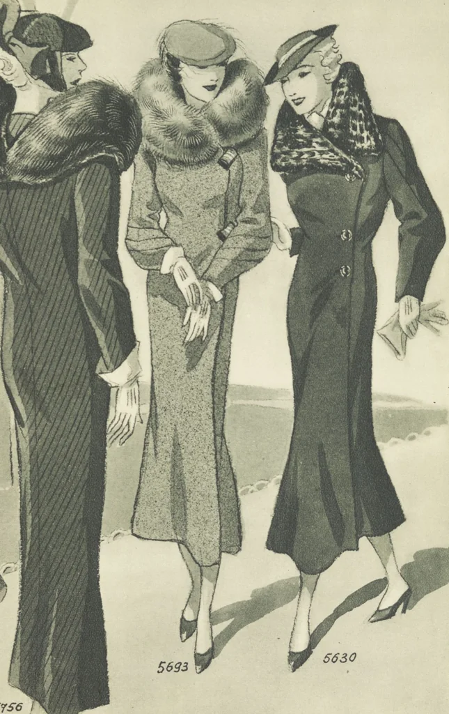 An illustration from Saison d'hiver, 1934, 1934, leaf 9
