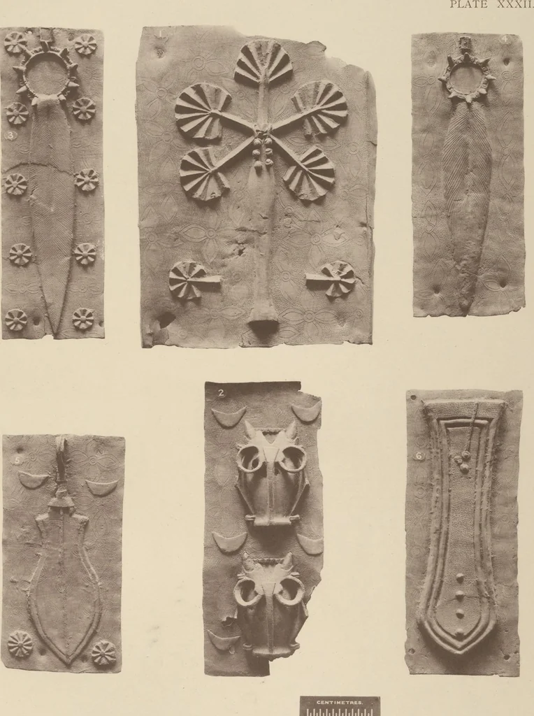 An illustration from Antiquities from the city of Benin and from other parts of West Africa in the British Museum / by Charles Hercules Read and Ormonde Maddock Dalton, 1899, leaf 132